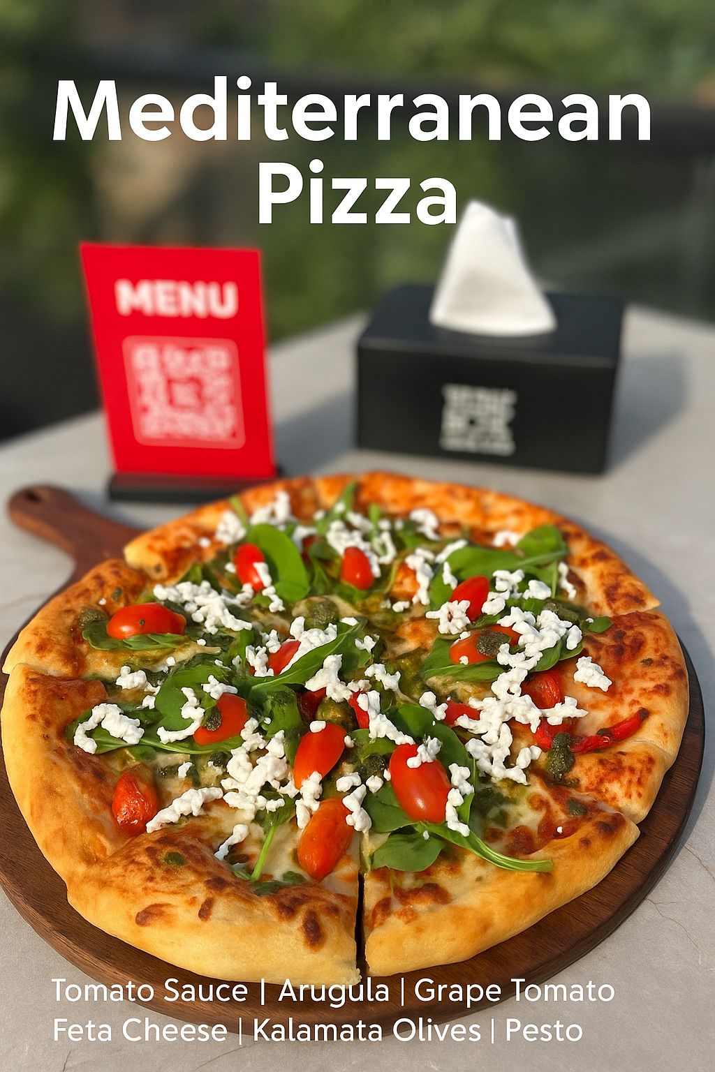 MEDITERRANEAN PIZZA